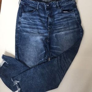 American Eagle Next Level Stretch crop jeans 18.